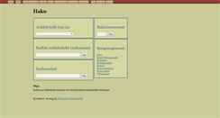 Desktop Screenshot of korttelit.fi